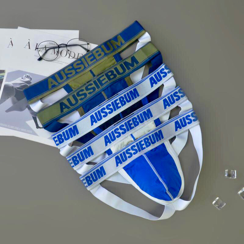 Aussiebum Jockstrap Swimwear Men Sexy, Breathable, Young U Bag, Squared  Squared Short Whales - AliExpress