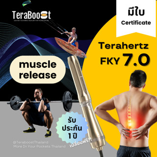 (พร้อมส่ง🔥) TeraBoost Terahertz FKY 7.0 เครื่องเป่าลมร้อน ใช้คลื่น คลายกล้ามเนื้อ กระตุ้นการไหล่เวียนของเลือด ปลอดภัย