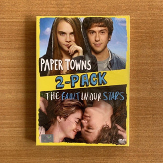 DVD : Paper Towns (2015) เมืองกระดาษ + The Fault in Our Stars (2014) ดาวบันดาล [มือ 1] ดีวีดี หนัง แผ่นแท้