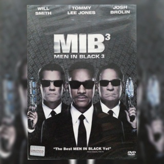 ดีวีดี ภาพยนตร์ Men in Black MIB.3 หน่วยจารชนพิทักษ์จักรวาล แผ่นมาสเตอร์มือหนึ่ง สลิปสวม ลิขสิทธิ์แท้ เสียงสองภาษา