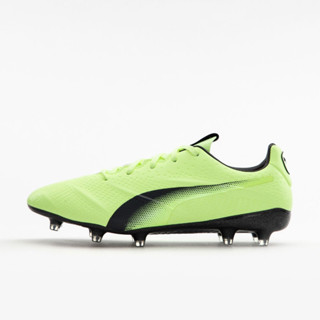 [ลิขสิทธิ์แท้] PUMA King Platinum 21 VGN FG/AG - GREEN ตัวท็อป รองเท้าฟุตบอล สตั๊ด