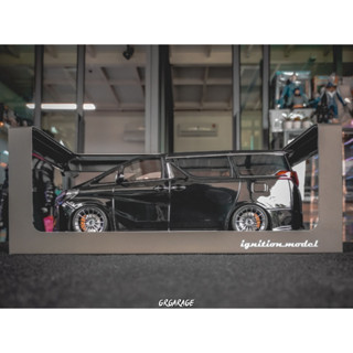 Toyota Alphard (H30W) Executive Lounge S Black 1:18 (IG)