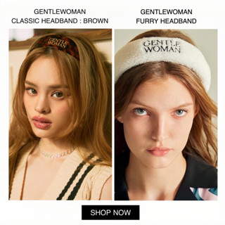 [พร้อมส่ง] GENTLEWOMAN FURRY HEADBAND - ที่คาดผม GW คอลเล็คชั่นใหม่ล่าสุด✨