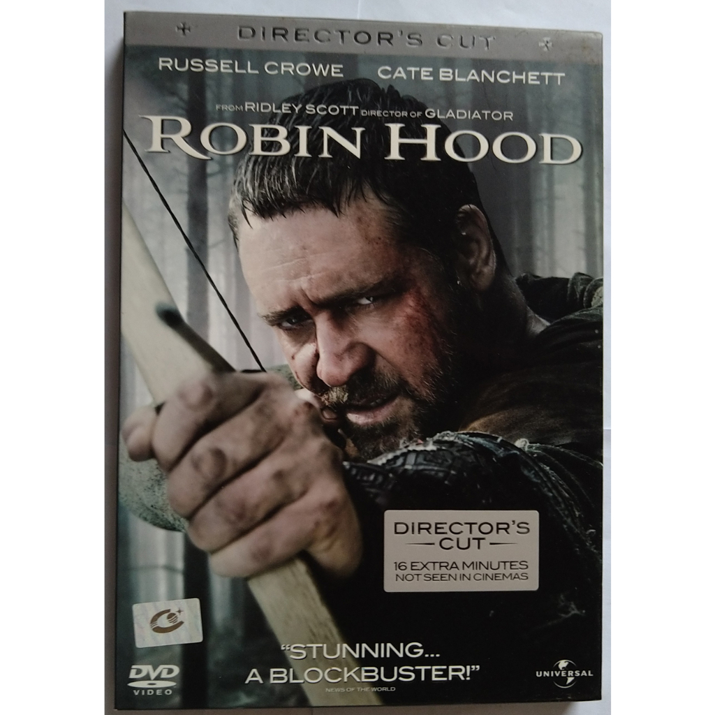 Robin Hood จอมโจรกู้แผ่นดินเดือด DVD