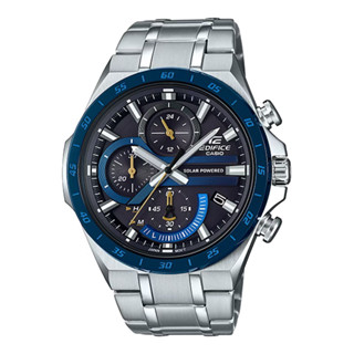 Casio Edifice นาฬิกาข้อมือผู้ชาย สายสแตนเลส รุ่น EQS-920,EQS-920DB,EQS-920DB-2A สีเงิน