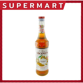 SUPERMART Monin Caramel Syrup 700 ml. น้ำเชื่อมกลิ่นคาราเมล ตราโมนิน 700 มล. #1108021