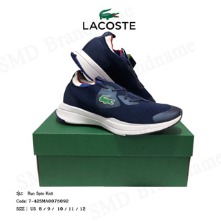 Lacoste รองเท้าผ้าใบ รุ่น Run Spin Knit Code: 7-42SMA0075092