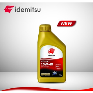 น้ำมัน 4T (IDEMITSU) MA2 10W-40 SEMI STNTHETIC (1L) สำหรับรถจักรยานยนต์ 4 จังหวะ