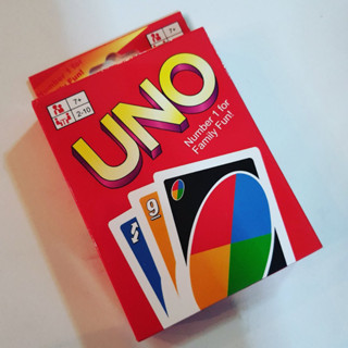 -พร้อมส่ง- Uno ไพ่อูโน่ อูโน่ 108ใบ ครบ4สี เล่นกันทั้งบ้าน การ์ดเกม