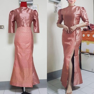 Sale 550 บาท ไซส์ L เซ็ตเสื้อผ้าถุง ชุดไทยงานตัด มีแบบละชุด