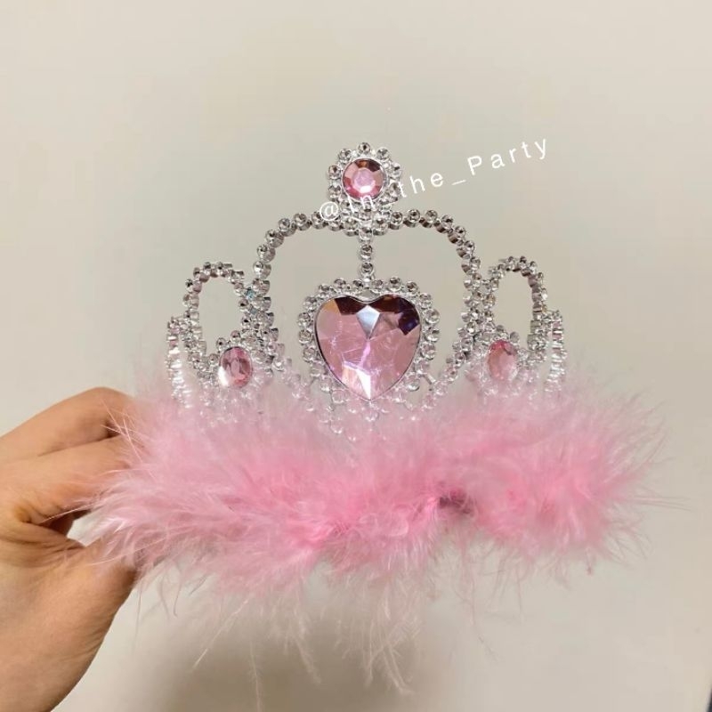 มงกุฎมีขน มงกุฎวันเกิด เจ้าหญิง - รูปที่ 2