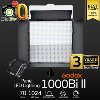 ผ่อน 0%** Godox LED 1000Bi II 70W Bi-Color 3300-5600K - รับประกันศูนย์ Godox Thailand 3ปี