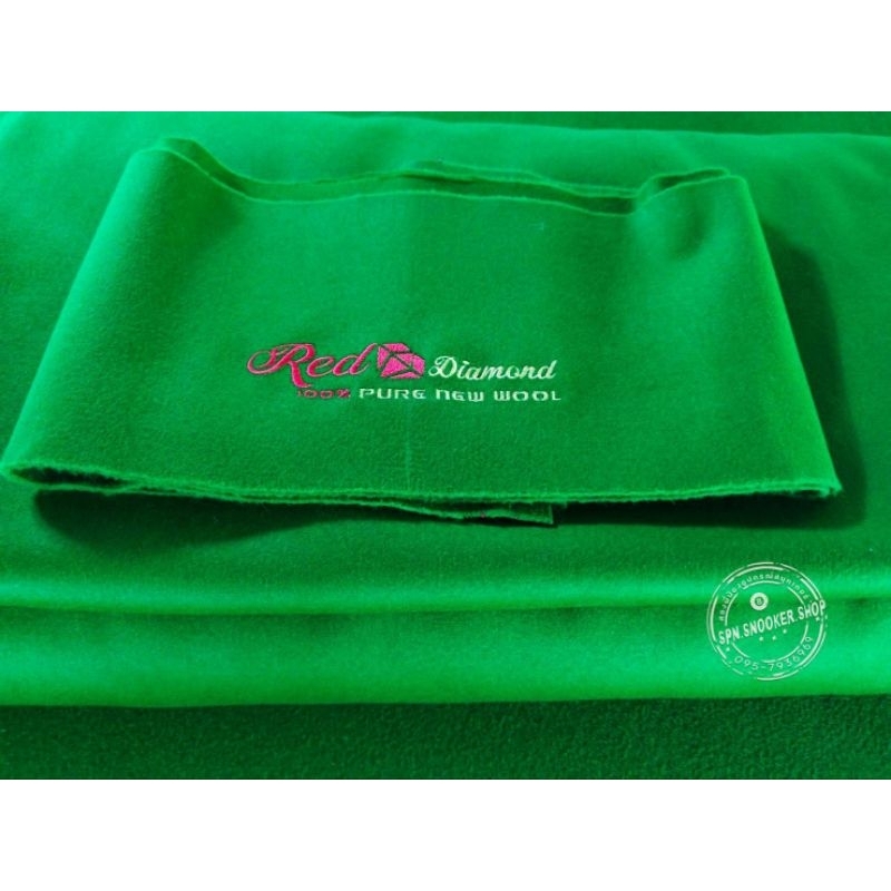 ผ้าสักหลาด รุ่น Red Diamond  พร้อมผ้าชิ่ง เกรดพรี่เมี่ยม เนื้อเนียนละเอียด