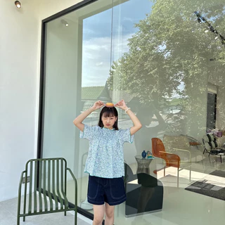 Flower mojitop เสื้อลายดอกไม้