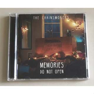 ซีดีเพลง ของแท้ มือ2 สภาพดี...299บาท  “The Chainsmokers”อัลบั้ม“Memories...Do Not Open”(Japanese Edition)*Made In Japan*