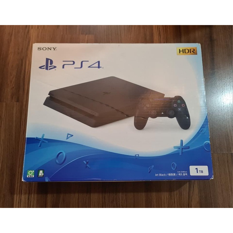 PS4( PlayStation 4) SLIM บอร์ดล่าสุด 2218A 1tb (1000gb)สีดำ