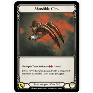 Flesh and blood:Mandible Claw (Reverse, Foil)​