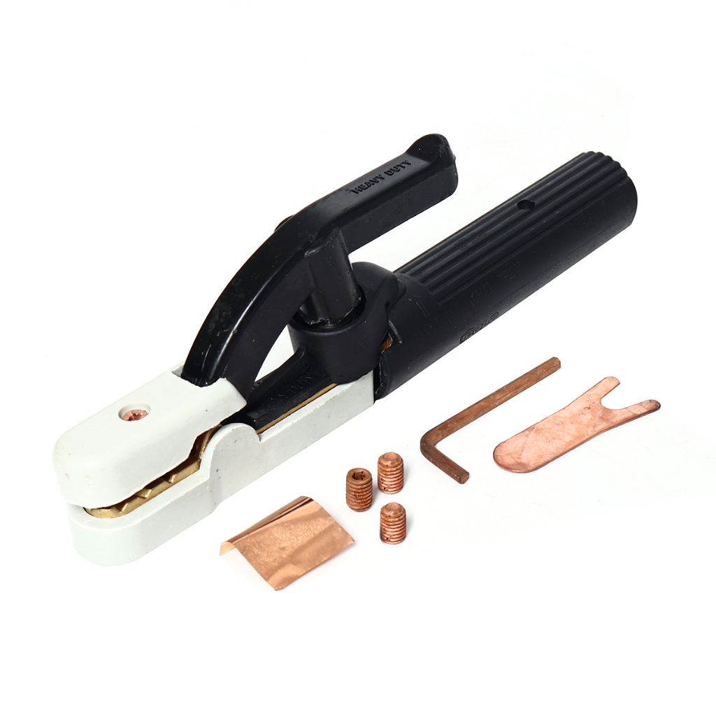 POLO คีมจับลวดเชื่อม ทองเหลือง ขนาด 300A รุ่น SL-300  500A รุ่น SL-500 ทรงยุโรป ฝาครอบทนความร้อนสูง 