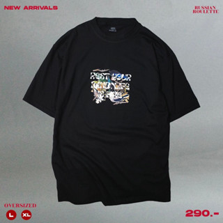 เสื้อยืด oversize คอลเลคชั่น Some Birds (black)