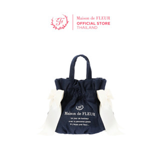 Maison De FLEUR - Denim gather 2Way tote bag