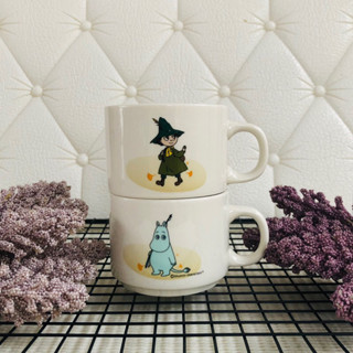 แก้วกาแฟเซรามิคญี่ปุ่น Moomin Characters Japan มือสอง
