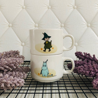 แก้วกาแฟเซรามิคญี่ปุ่น Moomin Characters Japan มือสอง