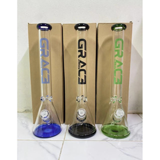 NEW💥Bong glass 4 สี สูง 45cm กว้าง 5cm พร้อมส่ง🌬️