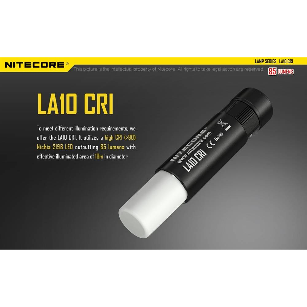 LA10 CRI (BLACK) FLASHLIGHT