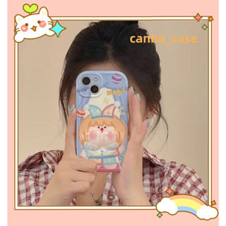 🎁ส่งของขวัญ🎁เคสไอโฟน สำหรับ 11 14 for iPhone Case 13 12 Pro Max น่าสนใจ การ์ตูน น่ารัก กันกระแทก เคสนิ่ม เคสโทรศัพท์