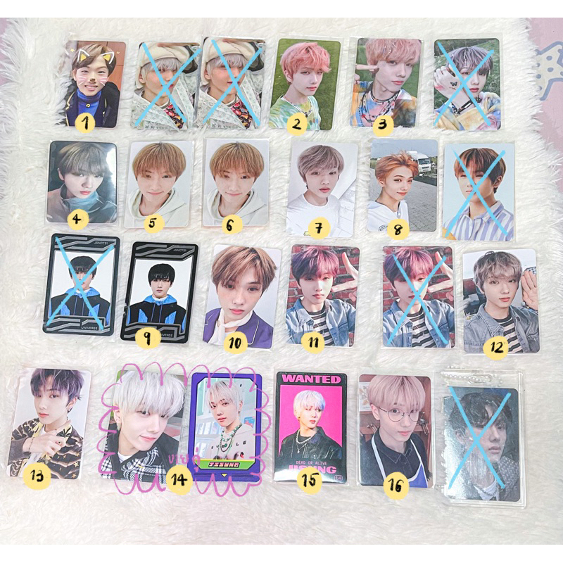 รวมการ์ด NCT จีซอง (พร้อมส่ง) แท้100% - ของสะสม อซท. jisung official