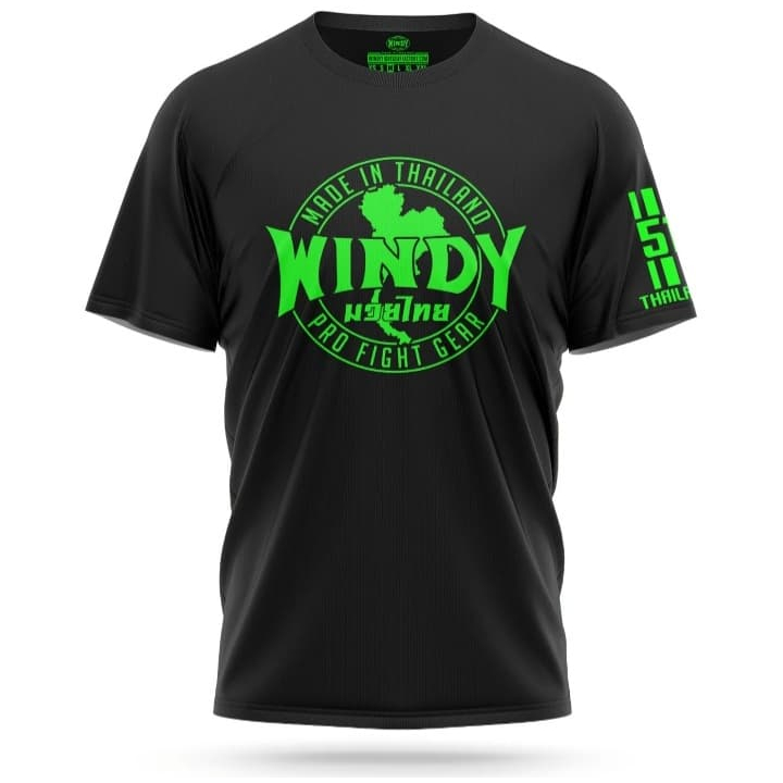 Windy Boxing Store 🥊 Windy made that t-shirt neon เสื้อยืดนีออน WTC-6