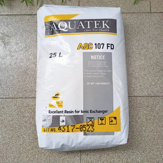 [บ้านเครื่องกรอง] สารกรองเรซิ่น AQUATEK เกรดน้ำดื่ม รุ่น 107FD (NSF) (25ลิตร/ถุง) สารกรองเกรดอย่างดี