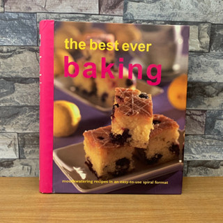 หนังสือปกแข็ง the best ever baking มือ2