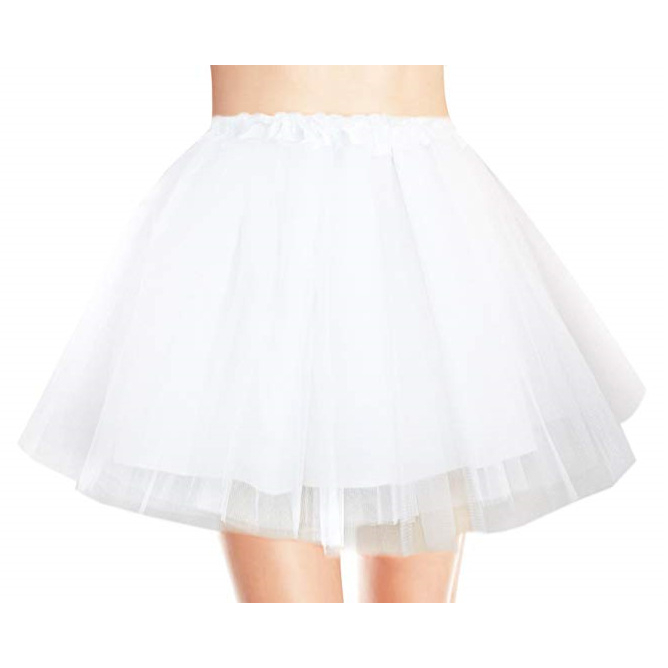 (Freesize) กระโปรงผู้ใหญ่ กระโปรงเด็กโต TUTU มีซับใน รูปที่ 6