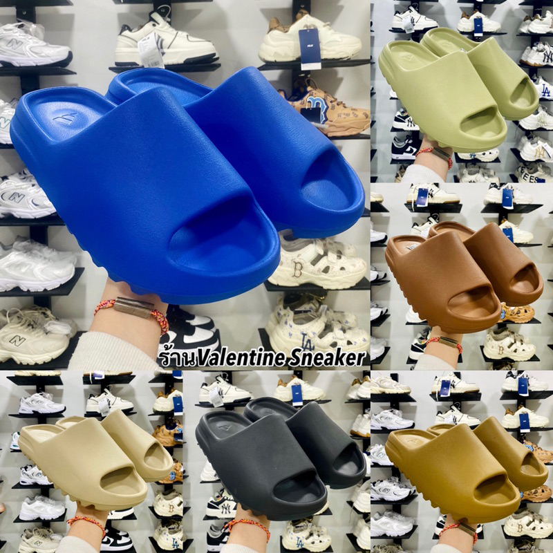 รองเท้าแตะ Yezzy Silde นิ่ม เบาใส่สบาย %พร้อมส่ง[36-46]