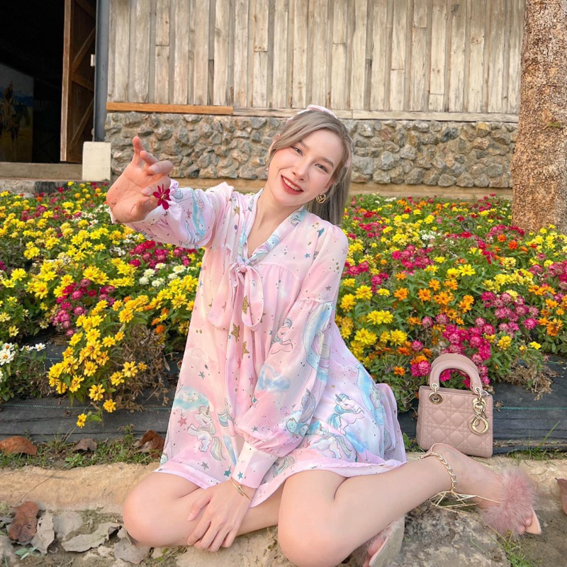 jidapa style ชุด set ยูนิคอร์น งานตามหา