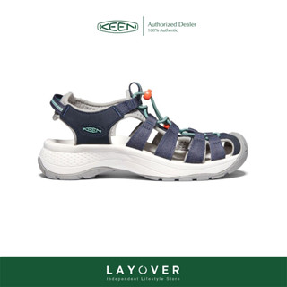 Keen Womens ASTORIA West Sandal "Navy/Beveled Glass"