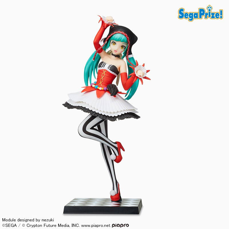 LOT JP🇯🇵 Sega SPM Super Premium Figure Hatsune Miku Pierretta Hatsune Miku Pierretta