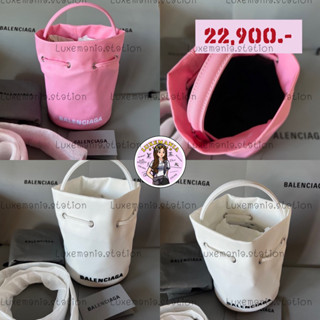 👜: New!! Balenciaga Bucket Pink Bag Size XS‼️ก่อนกดสั่งรบกวนทักมาเช็คสต๊อคก่อนนะคะ‼️