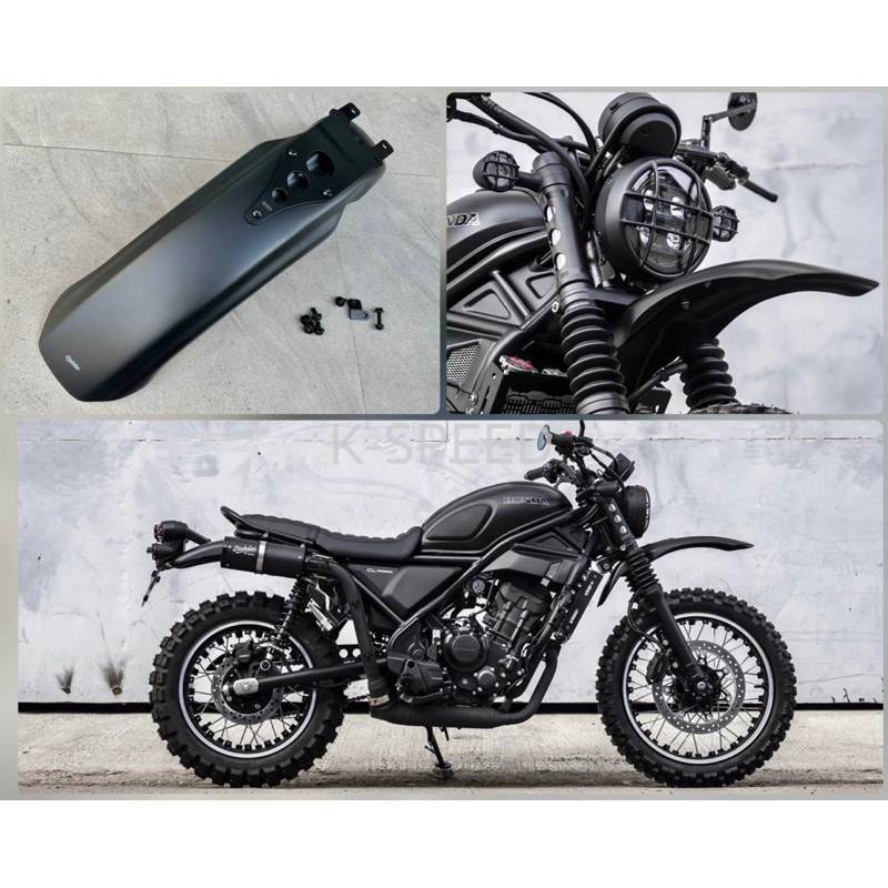 บังโคลนหน้าทรงสูง Diabolus for Honda CL300 & 500 CL12