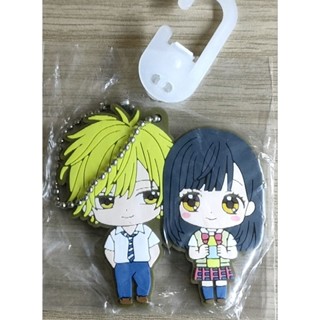 Honey lemon soda capsule rubber mascot Ayumi Endo &amp; Satoru Seto