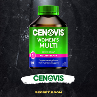 วิตามินรวมผู้หญิง Cenovis Womens Multivitamin - Daily Multivitamin บำรุงสุขภาพผู้หญิง (100เม็ด)