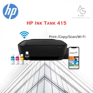 ปริ้นเตอร์ HP Ink Tank Wireless 415 พร้อมหมึกของแท้ 100% รับประกันศูนย์ HP Thailand 2ปี