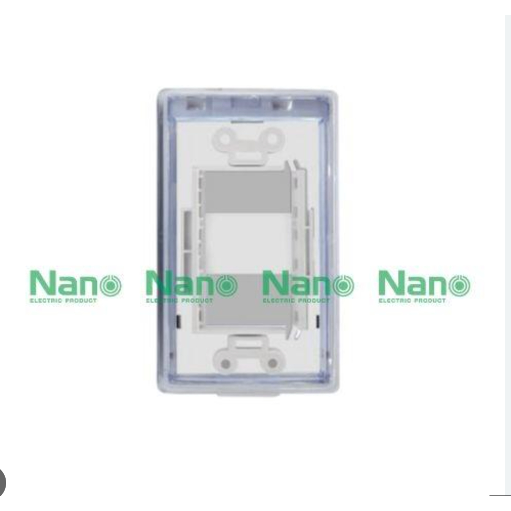 NANO ฝาครอบแผง 410 แผง แผงหน้ากาก กันน้ำ แนวตั้ง รุ่นClassic Series ใช้กับยี้ห้อพานาและช้างได้ - รูปที่ 5