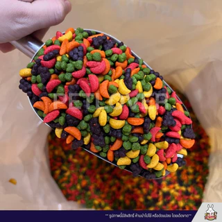 SmartHeart ผลไม้อัดเม็ด อาหารนกแก้ว และสัตว์ฟันแทะทุกชนิด (แบ่งขาย 250G / 500G)