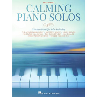 Calming Piano Solos Easy Piano Edition Easy Piano Songbook Softcover (HL00370658)