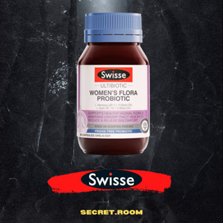 Swisse Womens Flora Probiotic ปรับสมดุลช่องคลอด จุลินทรีย์ดี โพรไบโอติก 30Capsules