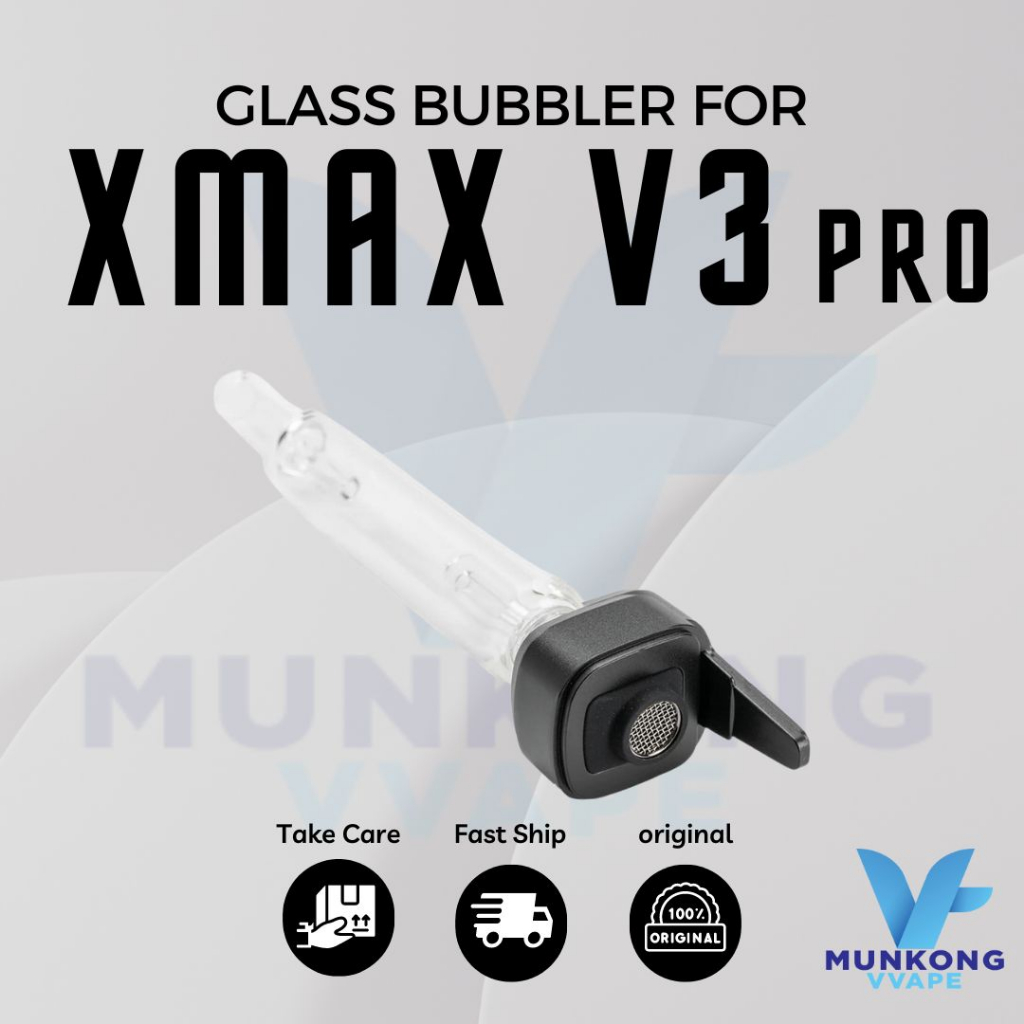 XMAX V3 Pro Water Bubbler ท่อดูดแก้ว Xmax