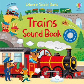 DKTODAY หนังสือ USBORNE SOUND BOOKS:TRAIN SOUND BOOK (AGE 1+) **หนังสือมีเสียง**