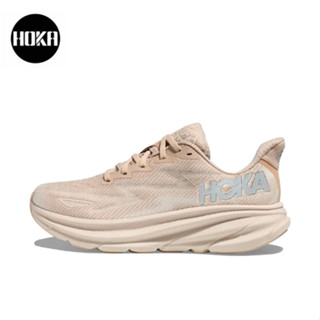 HOKA ONE ONE Clifton 9 quicksand ของแท้ 100 %  Sports shoes Running shoes style